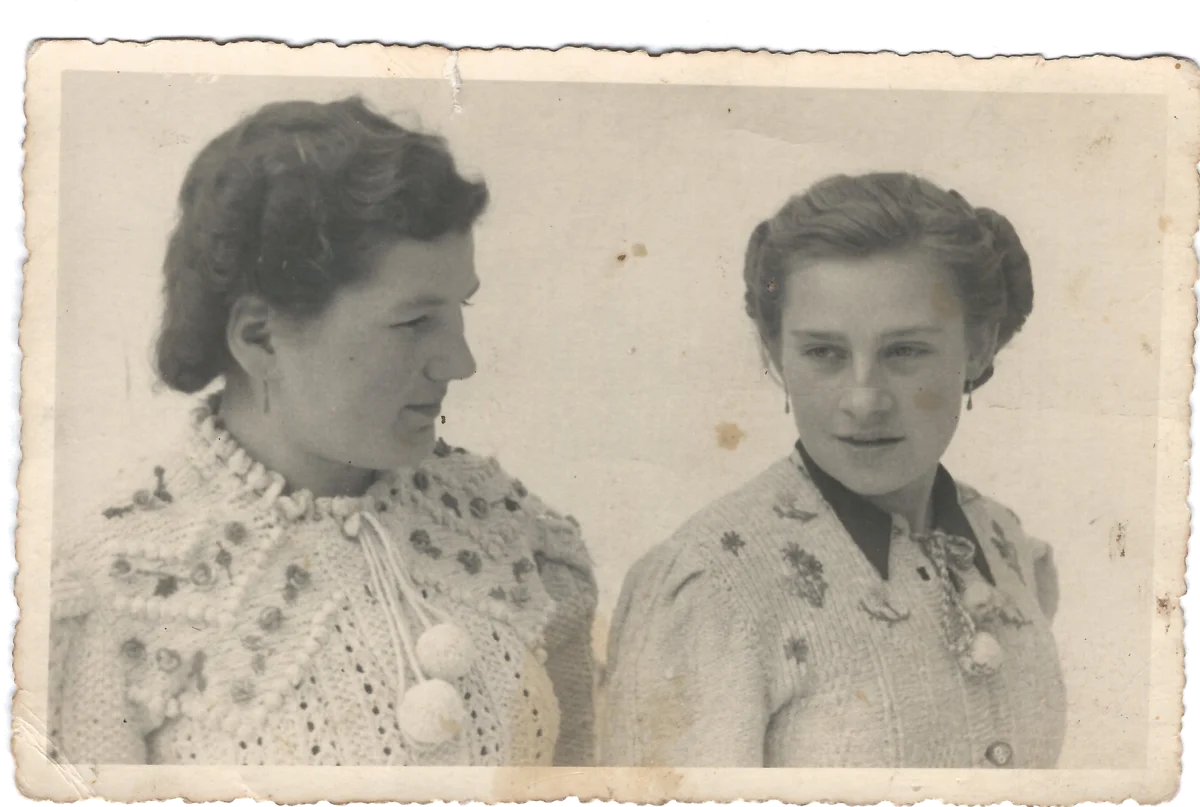 Raisa with companion, 1944